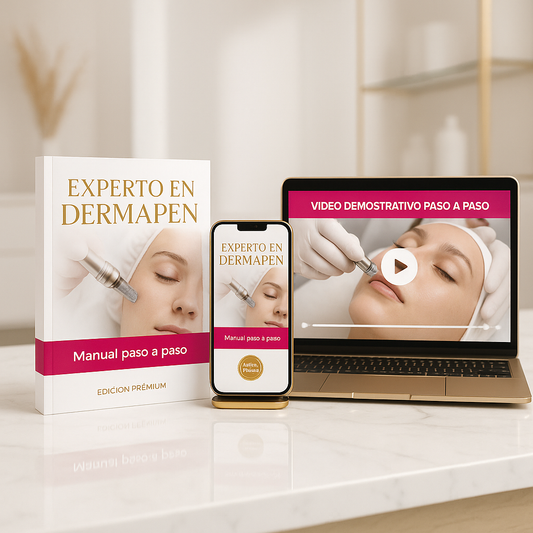 Experto en Dermapen Facial [Pack Ebooks + Curso en Videos] + 6 BONOS de regalo Extra